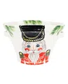 Vietri Nutcracker Celebration Bucket In Multi