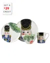 Vietri Nutcrackers 4-piece Place Setting In Multi