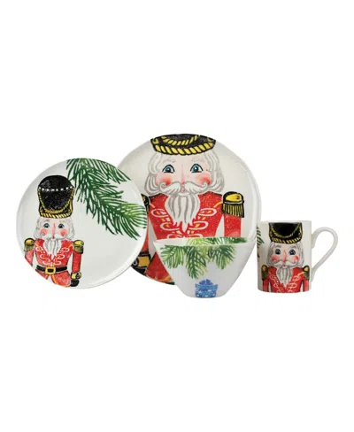 Vietri Nutcrackers 4-piece Place Setting In Multi