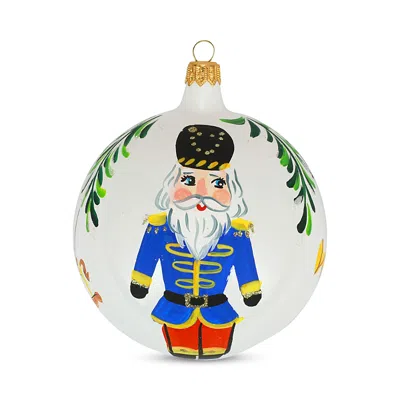 VIETRI NUTCRACKERS BLUE NUTCRACKER ORNAMENT,NTC-2727