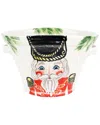 Vietri Nutcracker Celebration Bucket In Multi
