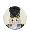 Vietri Nutcrackers Dinnerware Dinner Plate In Blue