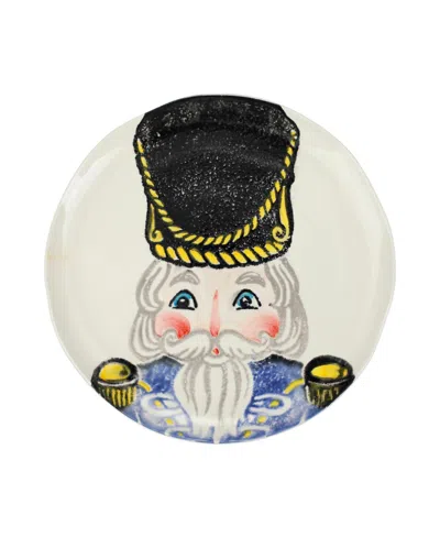 Vietri Nutcrackers Dinnerware Dinner Plate In Blue
