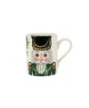 Vietri Nutcrackers Dinnerware Mug In Green