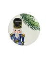 Vietri Nutcrackers Dinnerware Salad Plate In Multi