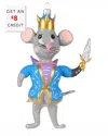 Vietri Nutcrackers Figural Mouse King Ornament