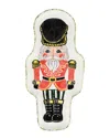 Vietri Nutcrackers Figural Christmas Platter In Multi