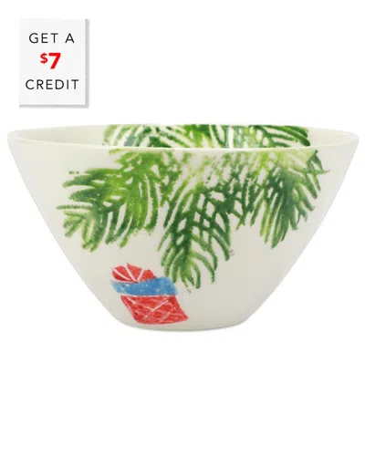 Vietri Nutcrackers French Horn Cereal Bowl With $7 Credit In Multi