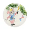 Vietri Nutcrackers Mouse King Round Platter In Multi