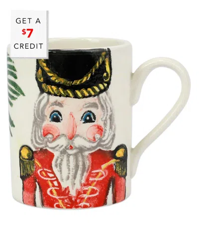 VIETRI VIETRI NUTCRACKERS MUG WITH $7 CREDIT
