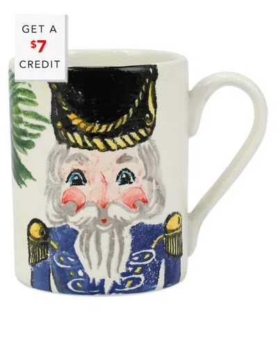 VIETRI VIETRI NUTCRACKERS MUG WITH $7 CREDIT