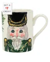 Vietri Nutcrackers Dinnerware Mug In Green