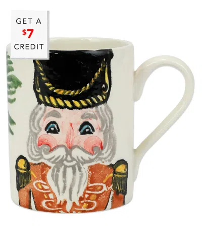 VIETRI VIETRI NUTCRACKERS MUG WITH $7 CREDIT