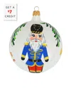 Vietri Nutcrackers Blue Nutcracker Ornament In Multicolor
