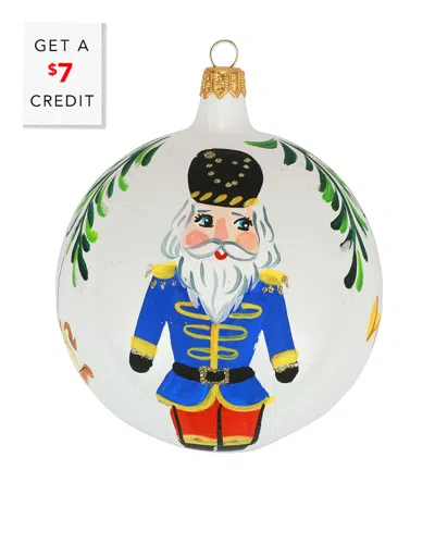 VIETRI VIETRI NUTCRACKERS NUTCRACKER ORNAMENT