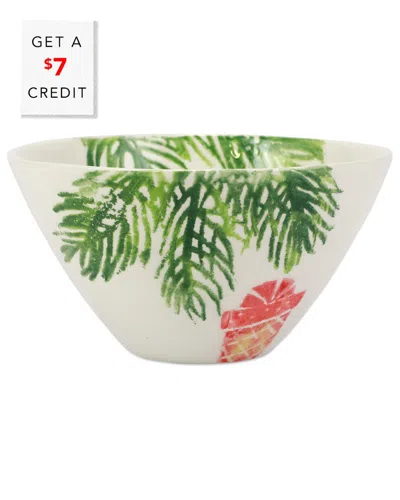 Vietri Nutcrackers Rocking Horse Cereal Bowl With $7 Credit In Multi