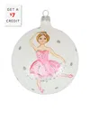 Vietri Nutcrackers Sugar Plum Fairy Ornament In Multicolor
