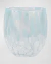 Vietri Nuvola Light Double Old Fashioned Glass In Blue
