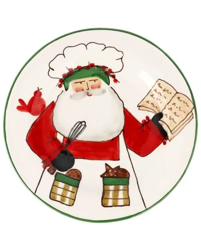 Vietri Old St. Nick 2025 Limited Edition Salad Plate