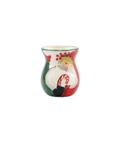 VIETRI OLD ST. NICK BUD VASE