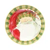 Vietri Old St. Nick Striped Hat Dinner Plate In Open Misc