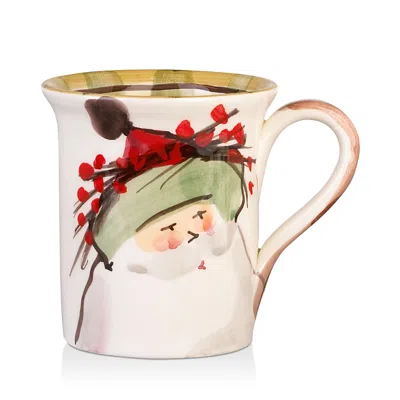 VIETRI OLD ST. NICK GREEN MUG,OSN-7810B