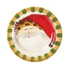 Vietri Old St. Nick Round Salad Plate In Multi