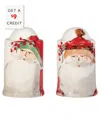 Vietri Old St. Nick Salt-and-pepper Shaker Set In Multi