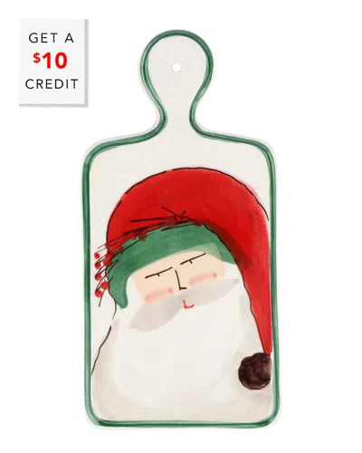 VIETRI VIETRI OLD ST. NICK SMALL CHEESE BOARD WITH $10 CREDIT