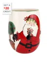 Vietri Old St. Nick Small Vase