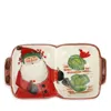 Vietri Old St. Nick Two-part Server In Multi
