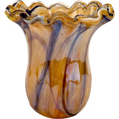 VIETRI VIETRI ONDA SMALL GLASS VASE