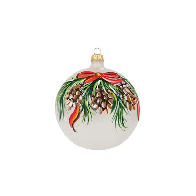 Vietri Ornaments Pinecones Garland Ornament