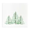 Vietri Papersoft Lastra Holiday Cocktail Napkins, Pack Of 20 In Green