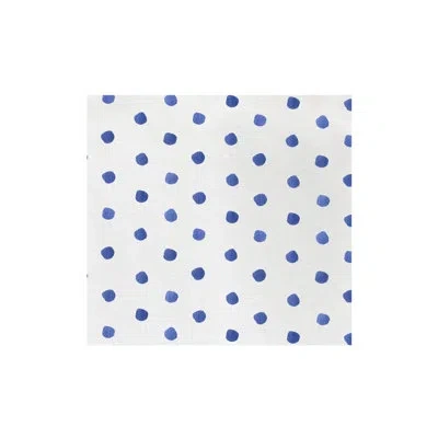 Vietri Papersoft Napkins Dot Guest Towels (pack Of 20) In Blue