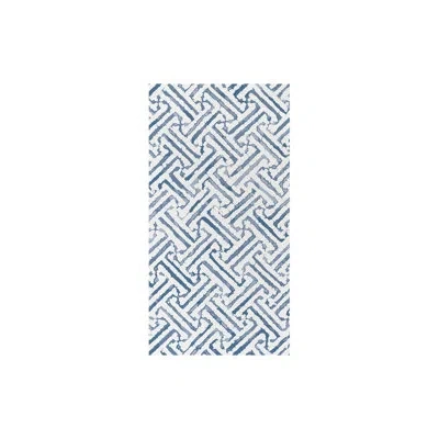 Vietri Papersoft Napkins Greek Key Cocktail Napkins (pack Of 20) In Blue