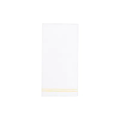 Vietri Papersoft Napkins Linea Yellow Guest Towels (pack Of 20)