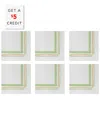 Vietri Papersoft Napkins Pack Of 120 Campagna Cocktail Napkins With $5 Credit In White