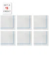 Vietri Papersoft Napkins Pack Of 120 Florentine Cocktail Napkins With $5 Credit In White