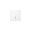 Vietri Papersoft Napkins Silver Monogram Cocktail Napkins - J (pack Of 20)