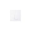 Vietri Papersoft Napkins Silver Monogram Cocktail Napkins - L (pack Of 20)