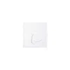 Vietri Papersoft Napkins Silver Monogram Cocktail Napkins - O (pack Of 20)