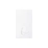 Vietri Papersoft Napkins Silver Monogram Guest Towels - O (pack Of 20)