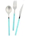 Vietri Pastello 3pc Place Setting In Blue