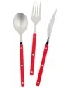 Vietri Pastello 3pc Place Setting In Red