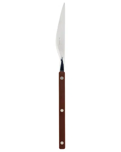 Vietri Pastello Place Knife In Brown