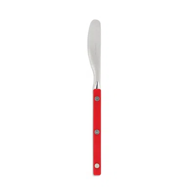 Vietri Pastello Spreader, Set Of 4 In Red