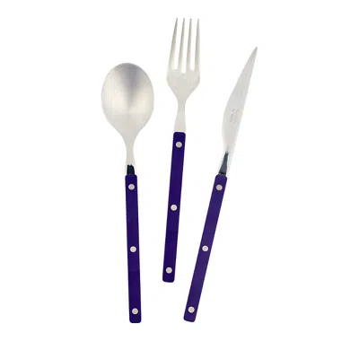 VIETRI PASTELLO THREE-PIECE FLATWARE PLACE SETTING