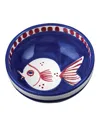 Vietri Pesce Olive Oil Bowl In Handpainted
