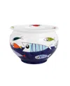 Vietri Pesce Pazzo Medium Cachepot In Blue